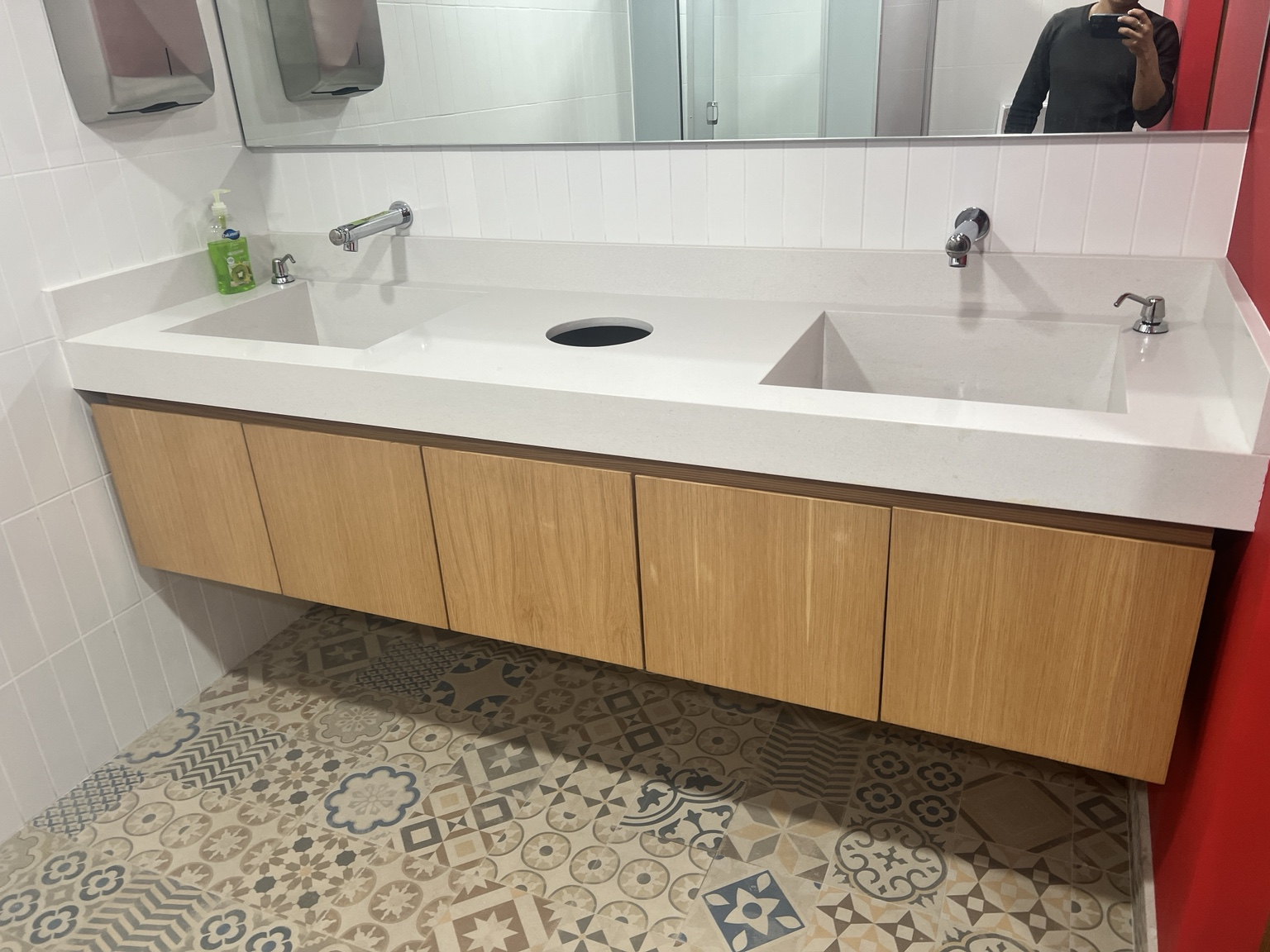 Mueble de lavabo fabricado por Taller WB