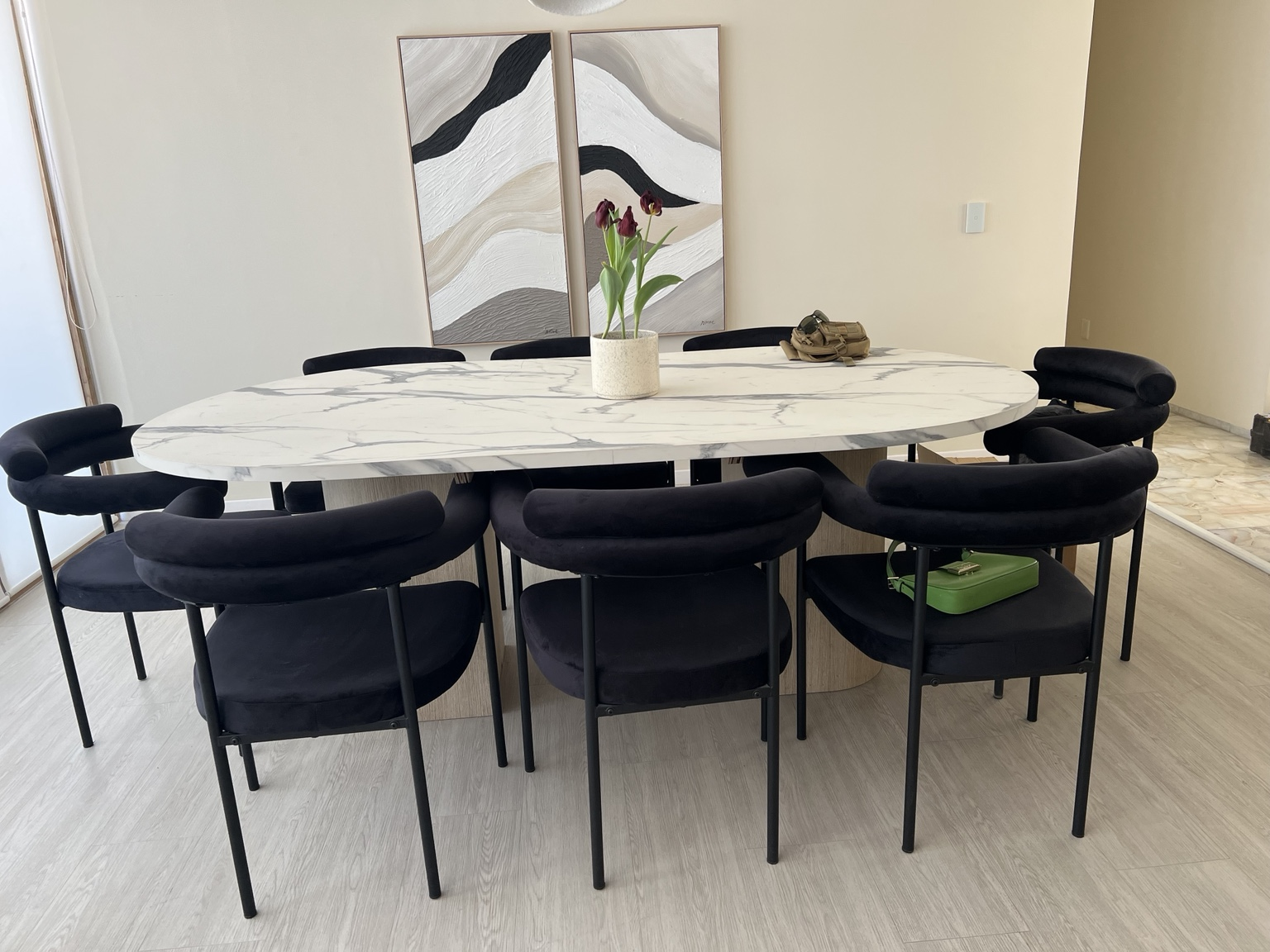 Mesa de madera fabricada por Taller WB